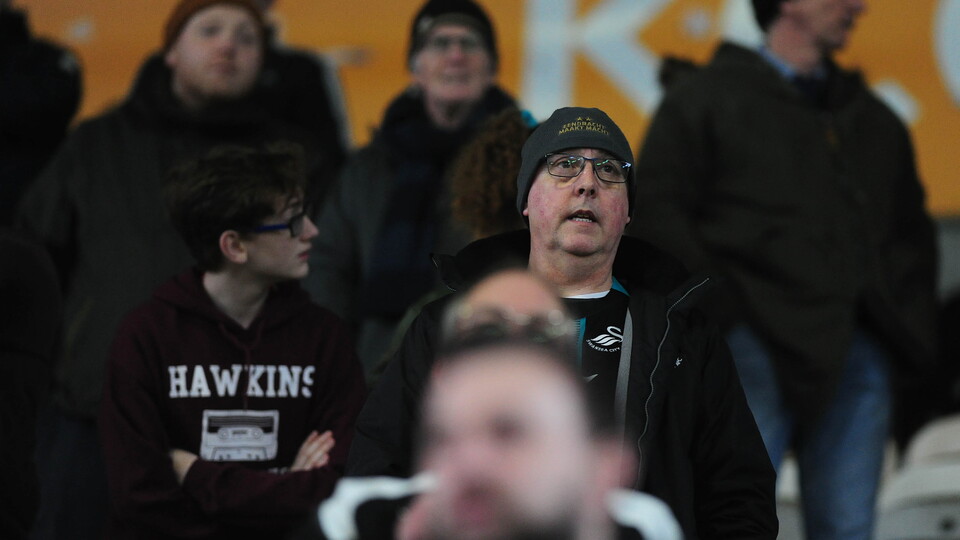 Swansea City supporters