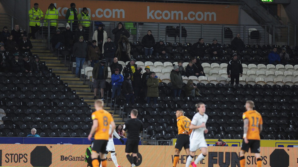Swansea City supporters