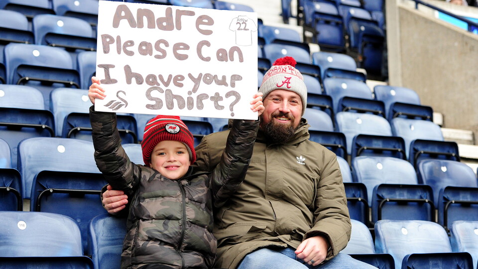 Swansea City fans