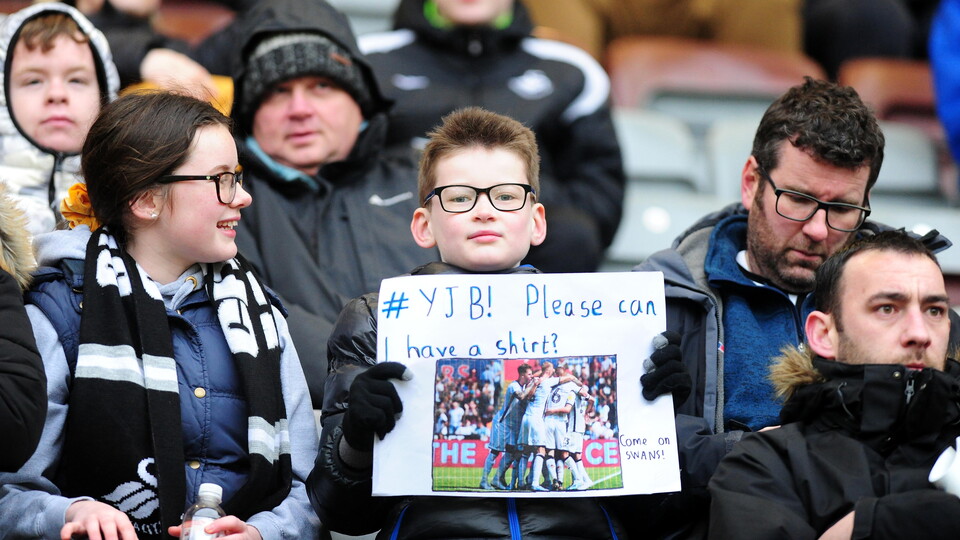Swansea City fans