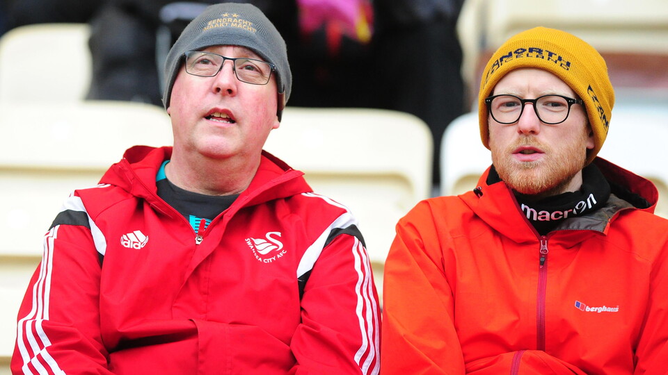Swansea City fans
