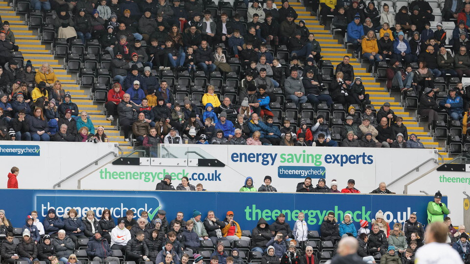 Swansea City supporters
