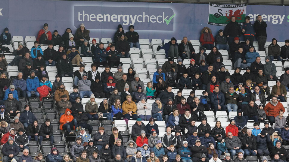 Swansea City supporters