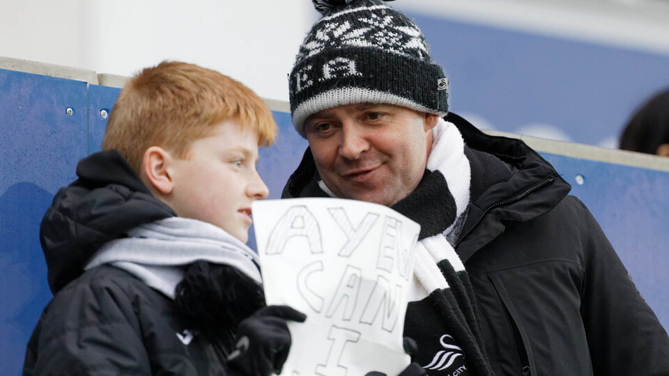 Swansea City supporters
