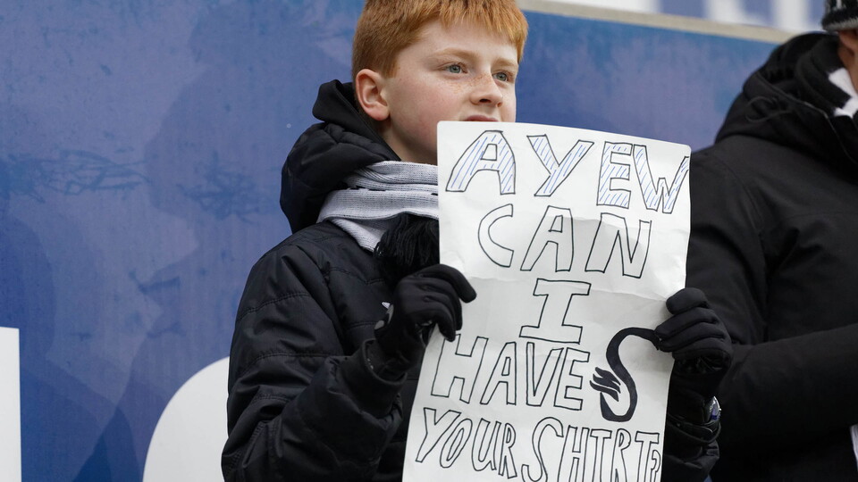 Swansea City supporters