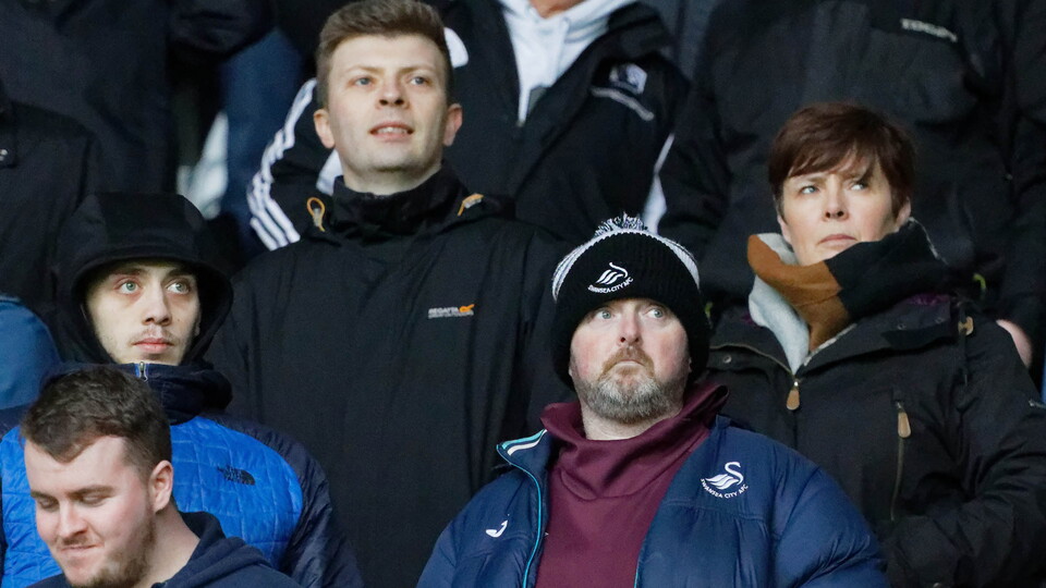 Swansea City supporters