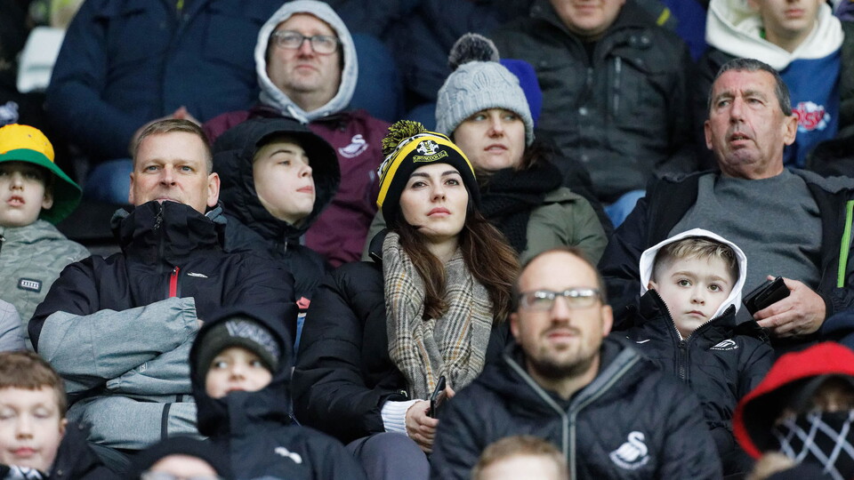 Swansea City supporters