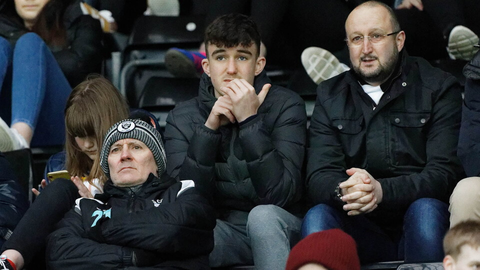 Swansea City supporters