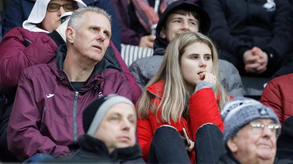 Swansea City supporters