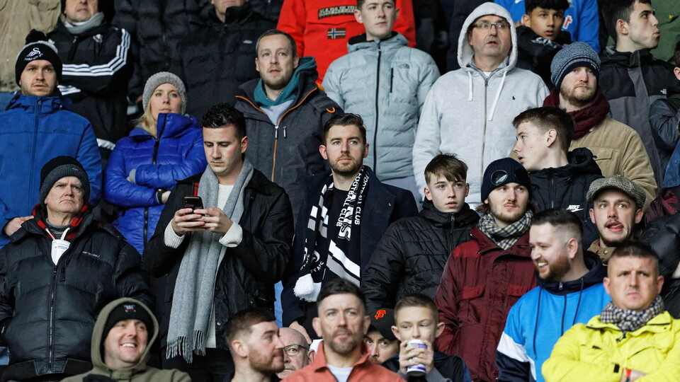 Swansea City supporters