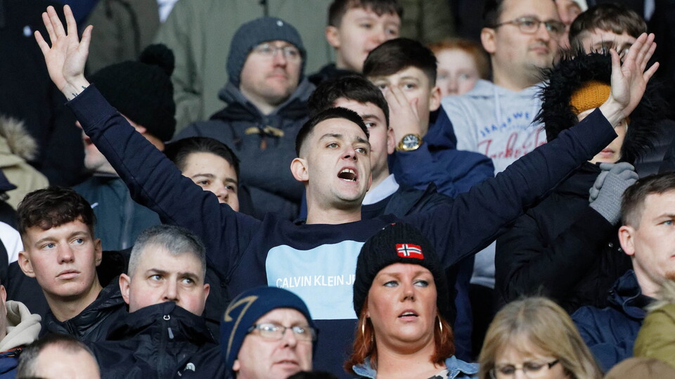 Swansea City supporters