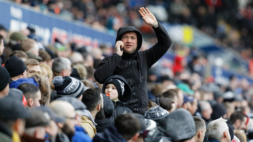 Swansea City supporters