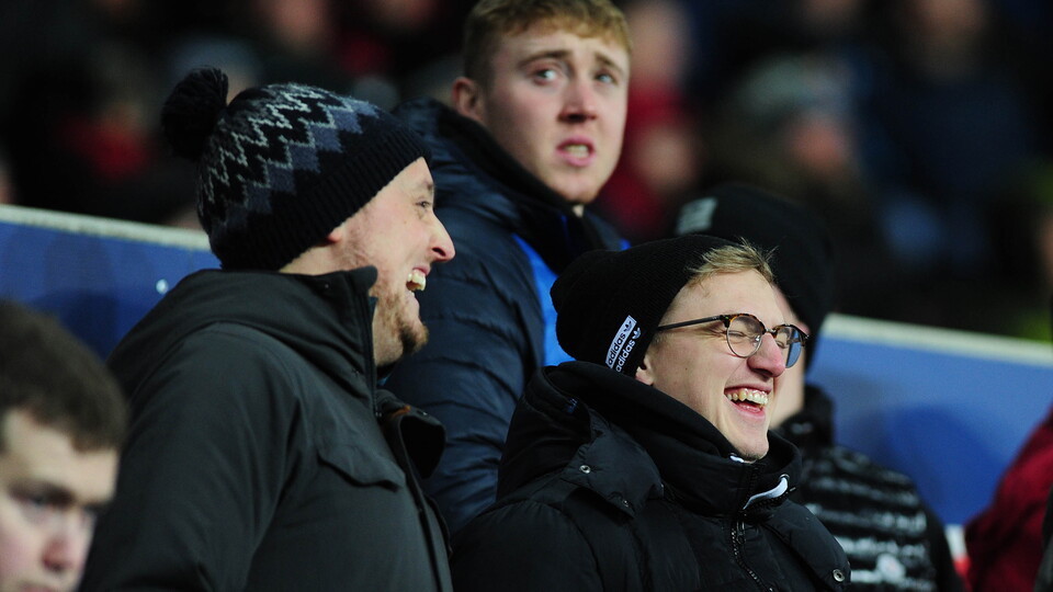 Swansea City supporters