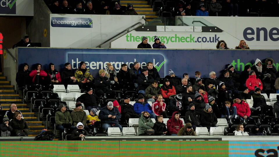 Swansea City supporters