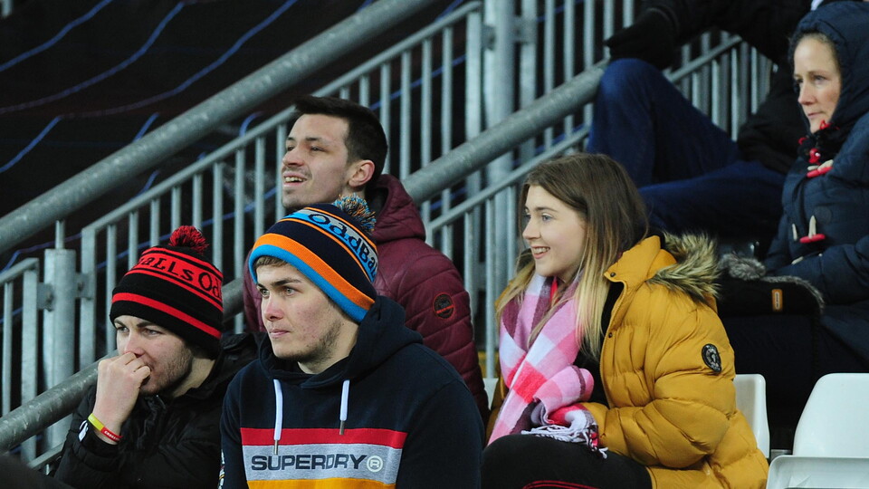 Swansea City supporters