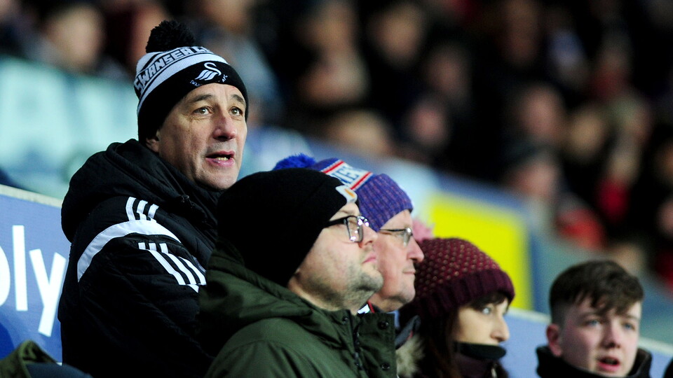 Swansea City supporters