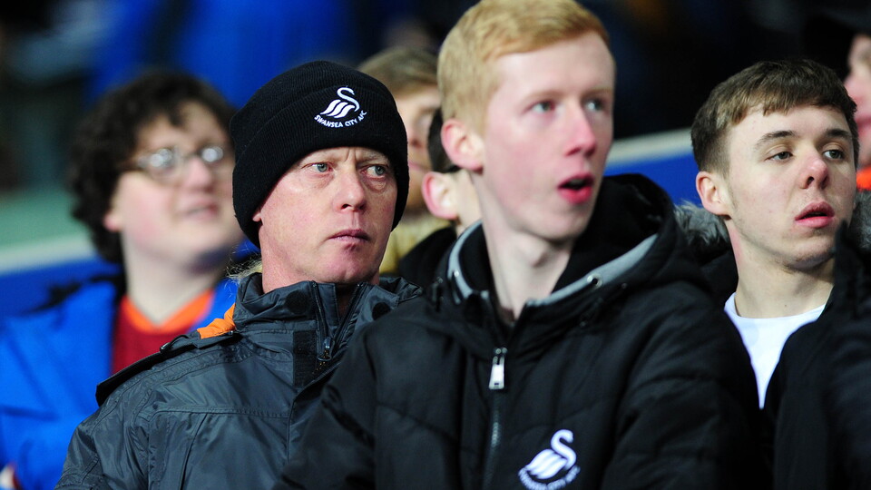 Swansea City supporters