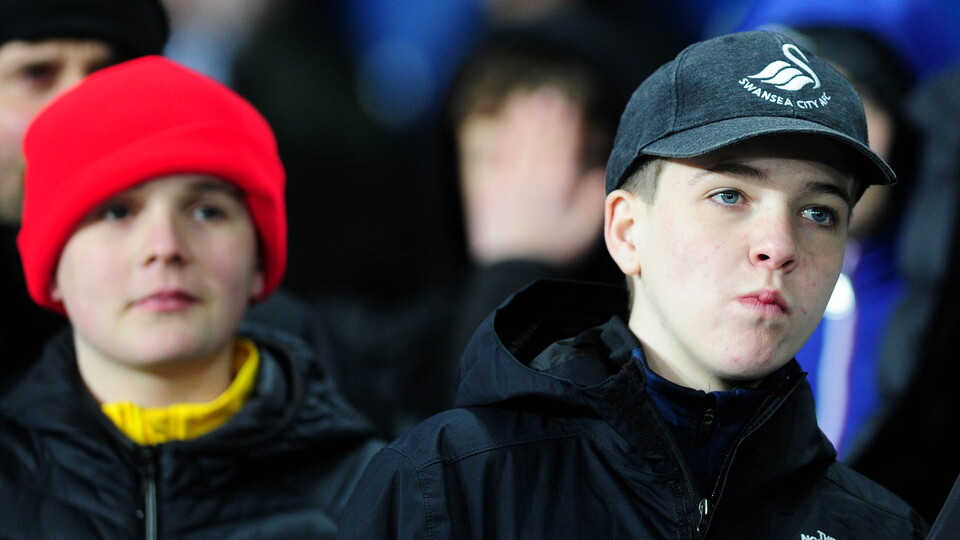 Swansea City supporters