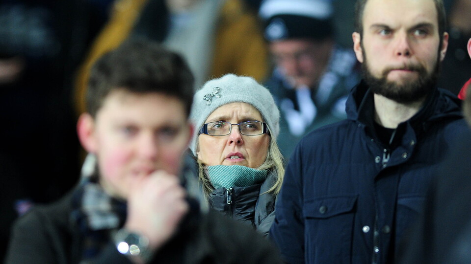 Swansea City supporters
