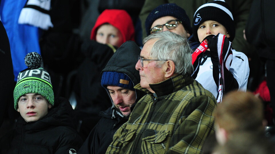 Swansea City supporters
