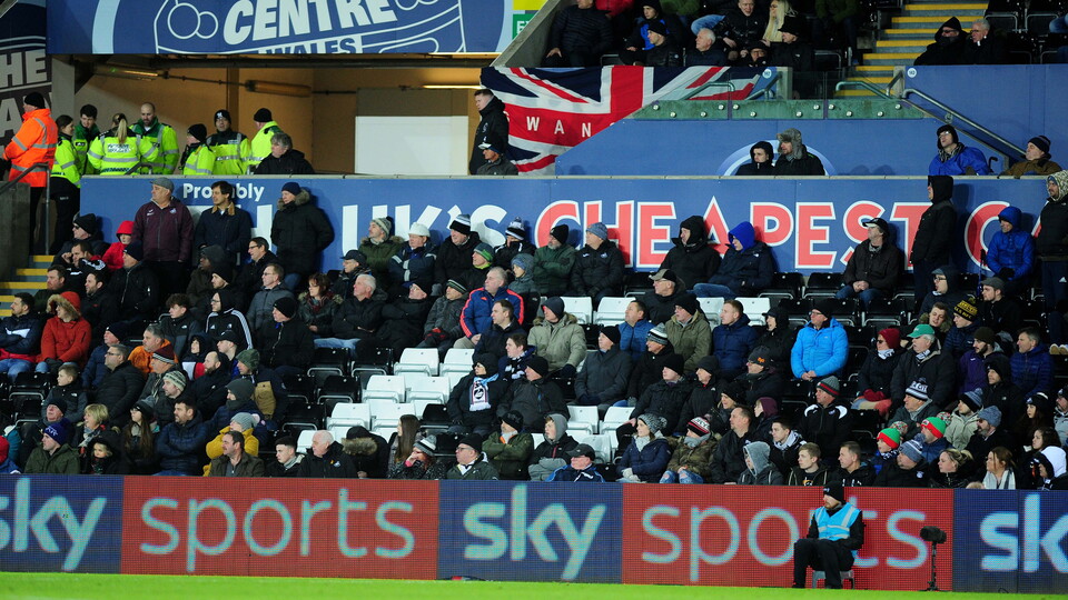 Swansea City supporters