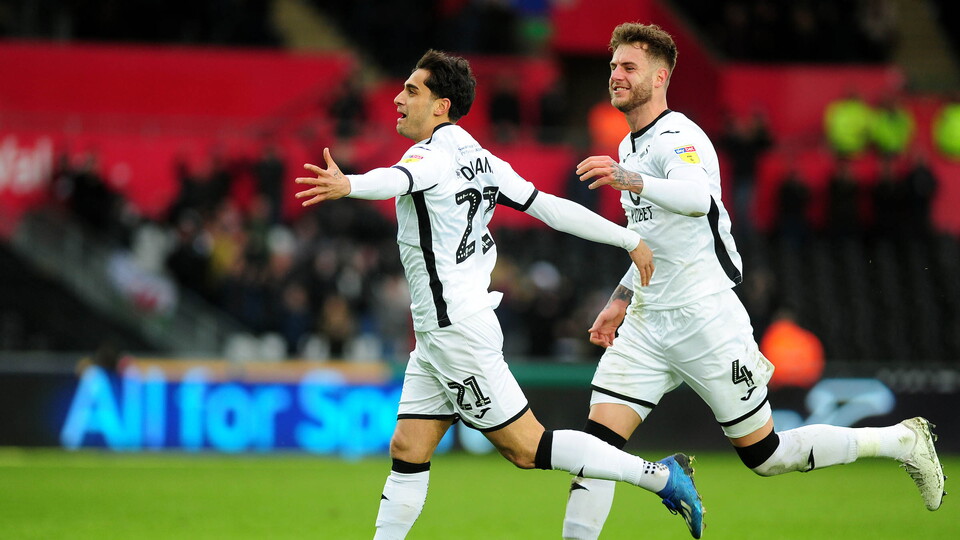 Swansea City v Derby County