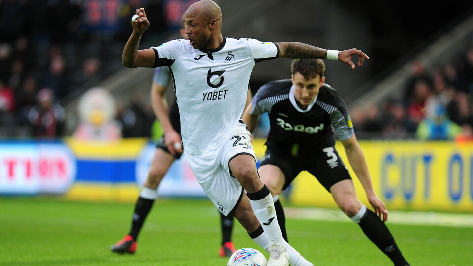 Swansea City v Derby County