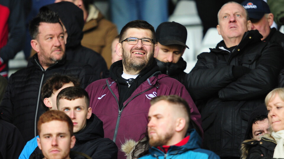 Swansea City supporters