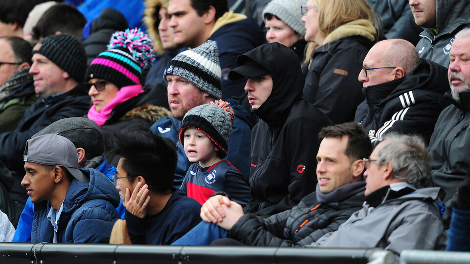 Swansea City supporters