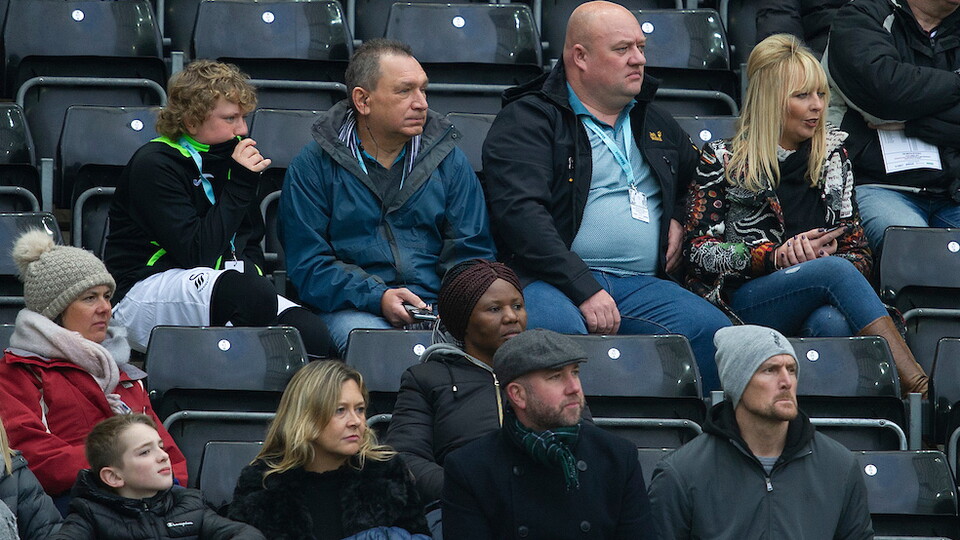 Swansea City supporters