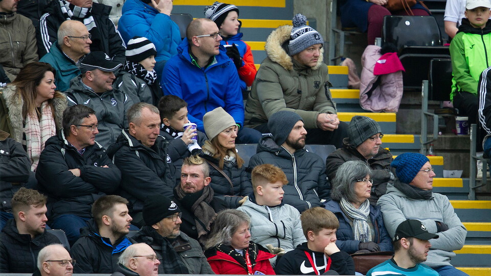 Swansea City supporters
