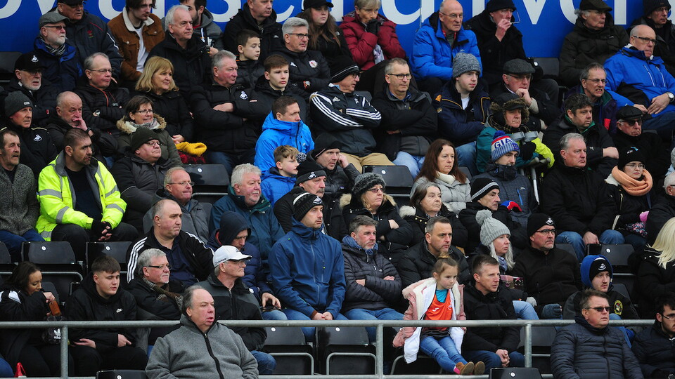 Swansea City supporters