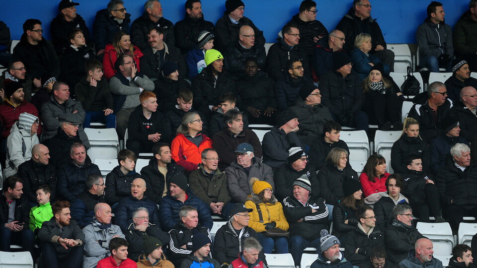 Swansea City supporters