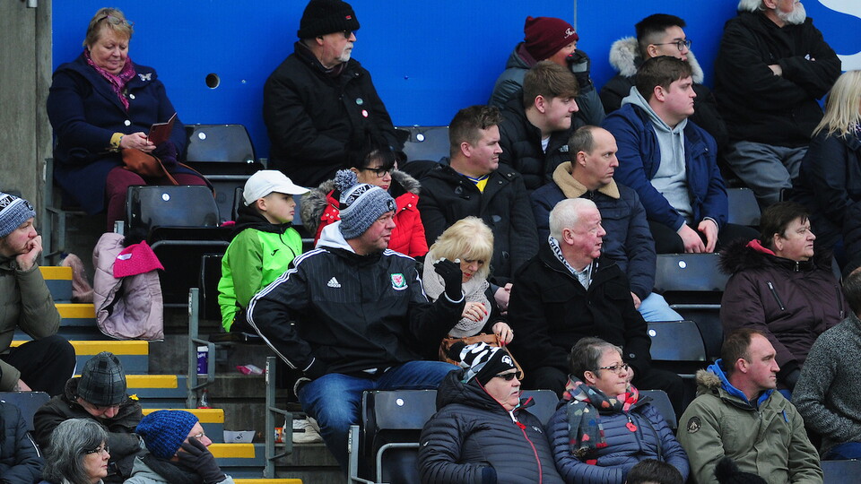 Swansea City supporters