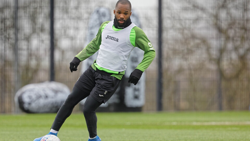 Swansea City training