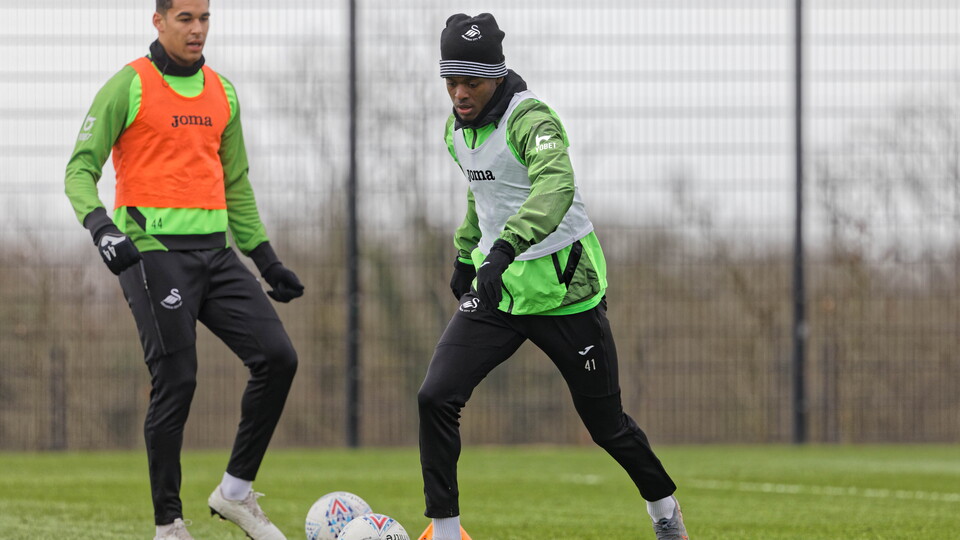 Swansea City training