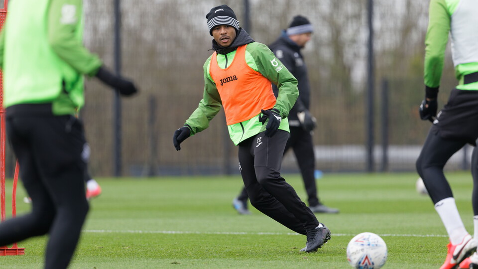 Swansea City training