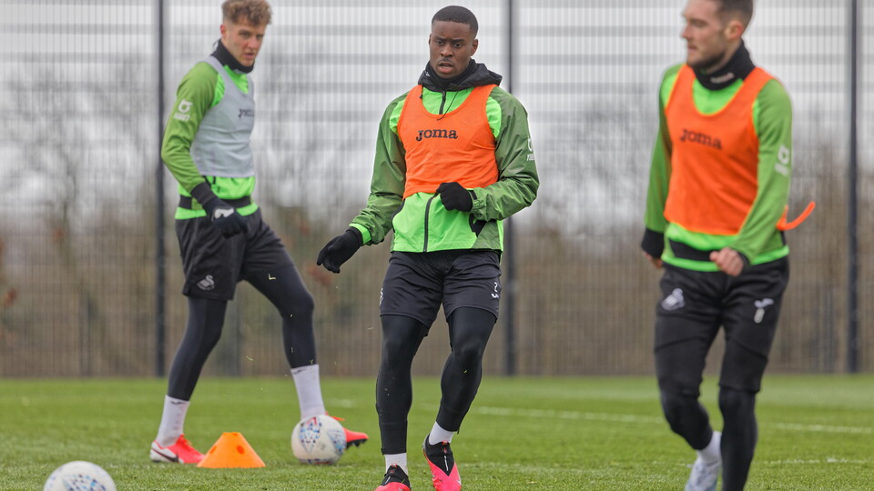 Swansea City training