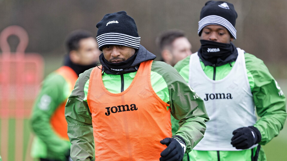 Swansea City training