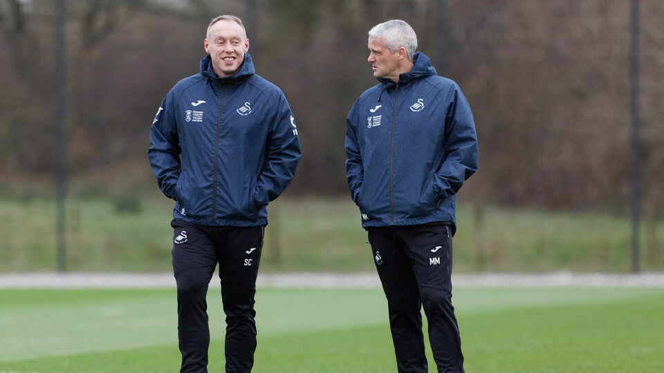 Swansea City training