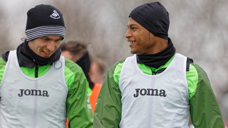 Swansea City training