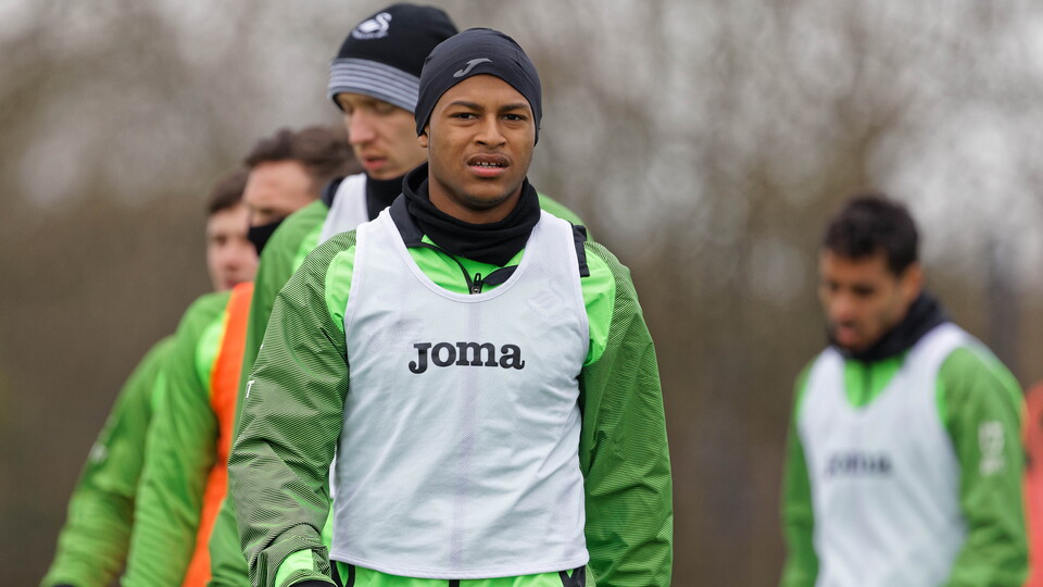 Swansea City training