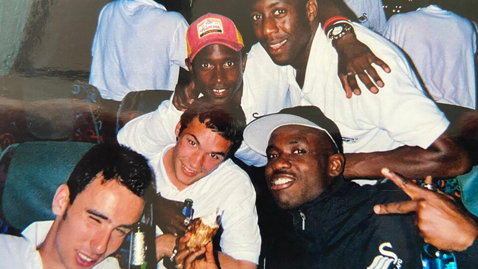 Leon Britton, Chad Bond, Ijah Anderson, Kevin Austin and Willy Gueret. Photo courtesy of Lee Trundle