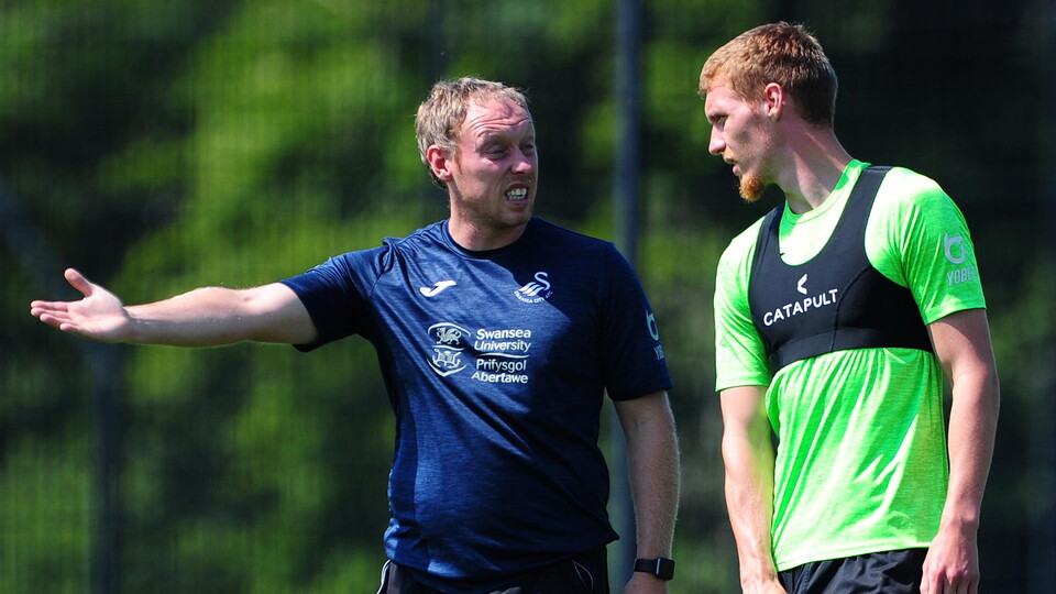 Swansea City training