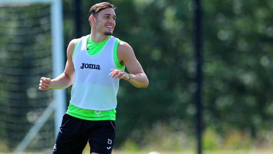Swansea City training