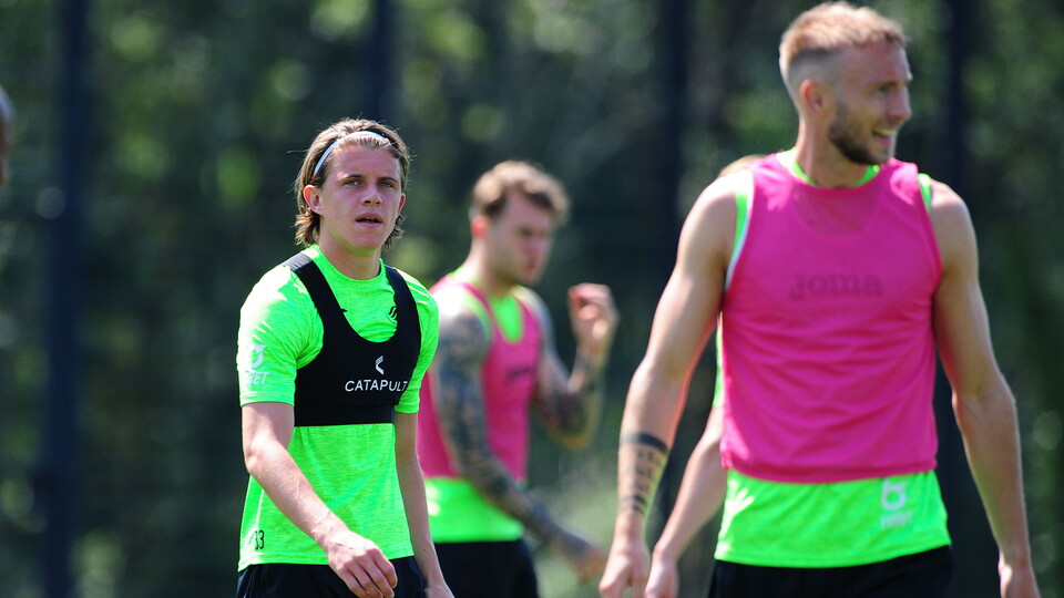 Swansea City training