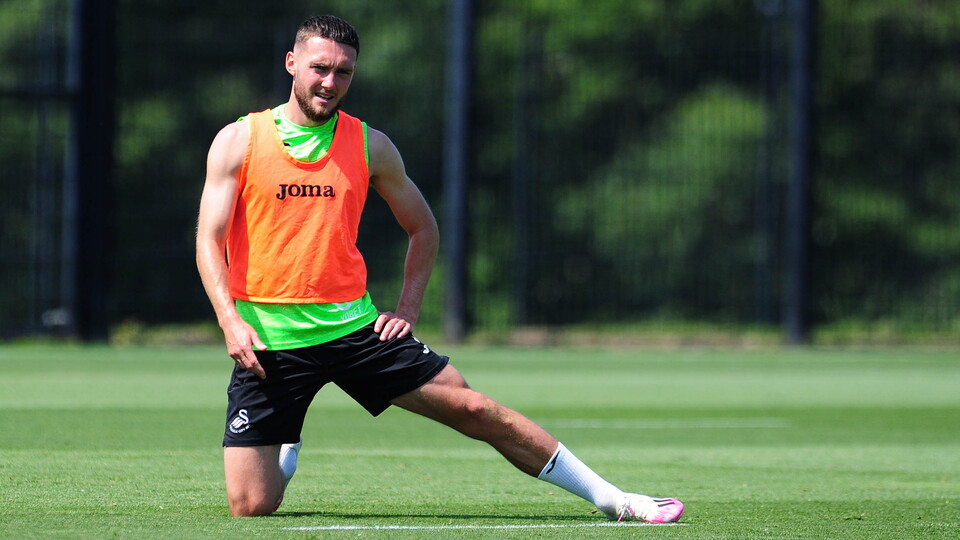 Swansea City training