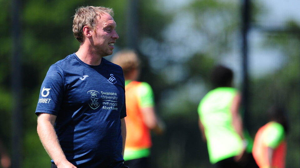 Swansea City training