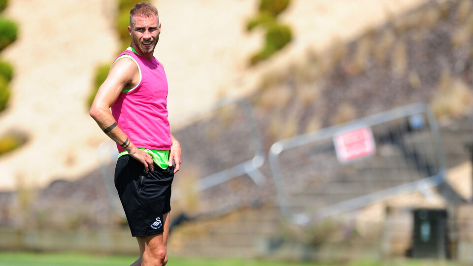 Swansea City training