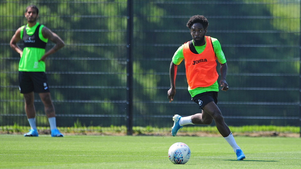 Swansea City training